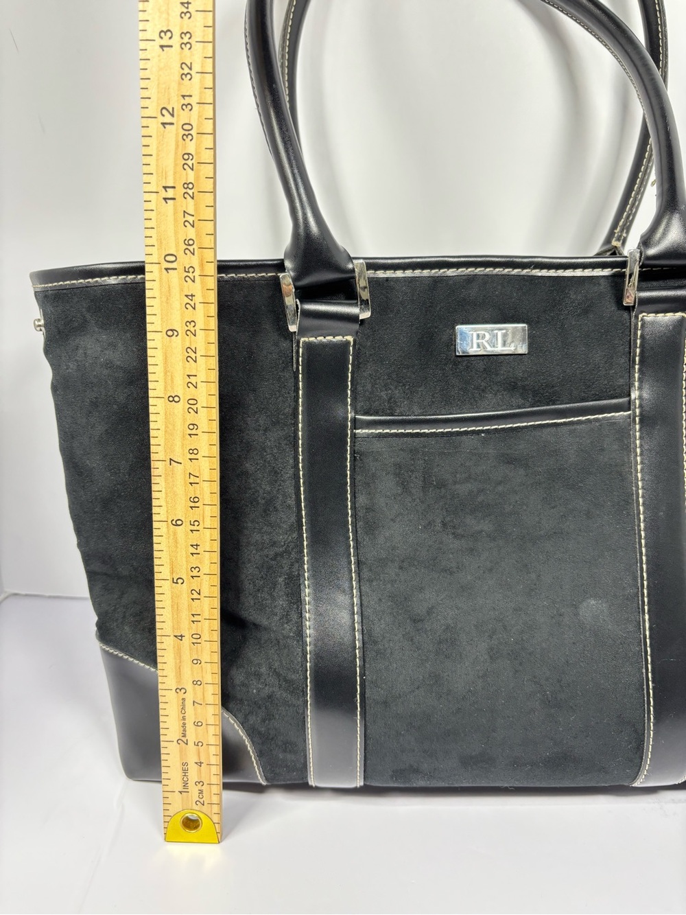 ✨Ralph Lauren Black Tote Bag - Picture 13 of 15